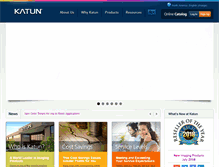 Tablet Screenshot of katun.com