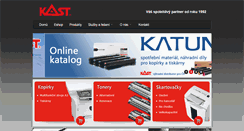 Desktop Screenshot of katun.cz